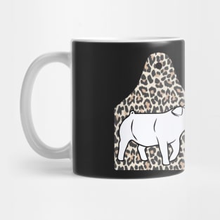 Cheetah Ear Tag - Pig - NOT FOR RESALE WITHOUT PERMISSION Mug